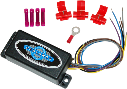 Badlands Universal Motorcycle Hi Low Turn Signal Intensifier 2 Harley Davidson