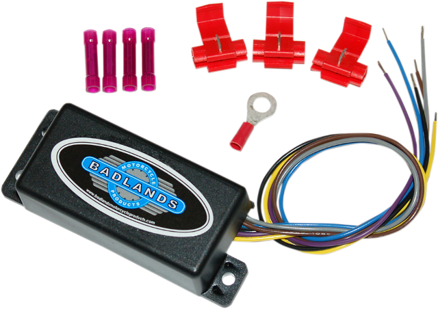 Badlands Universal Motorcycle Hi Low Turn Signal Intensifier 2 Harley Davidson