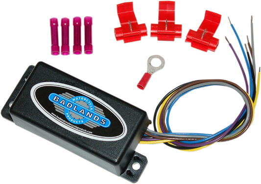 Badlands Universal Motorcycle Hi Low Turn Signal Intensifier 2 Harley Davidson