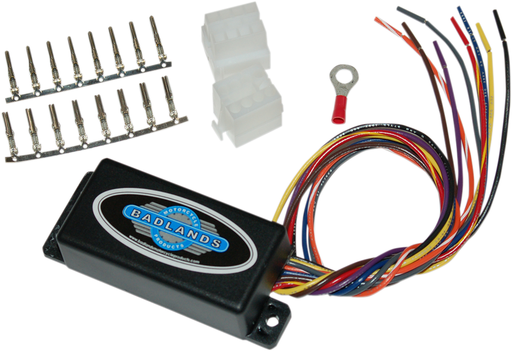 Badlands Illumnator Run Brake Turn Signal Module 91-93 Harley Touring FLHTC FLHS