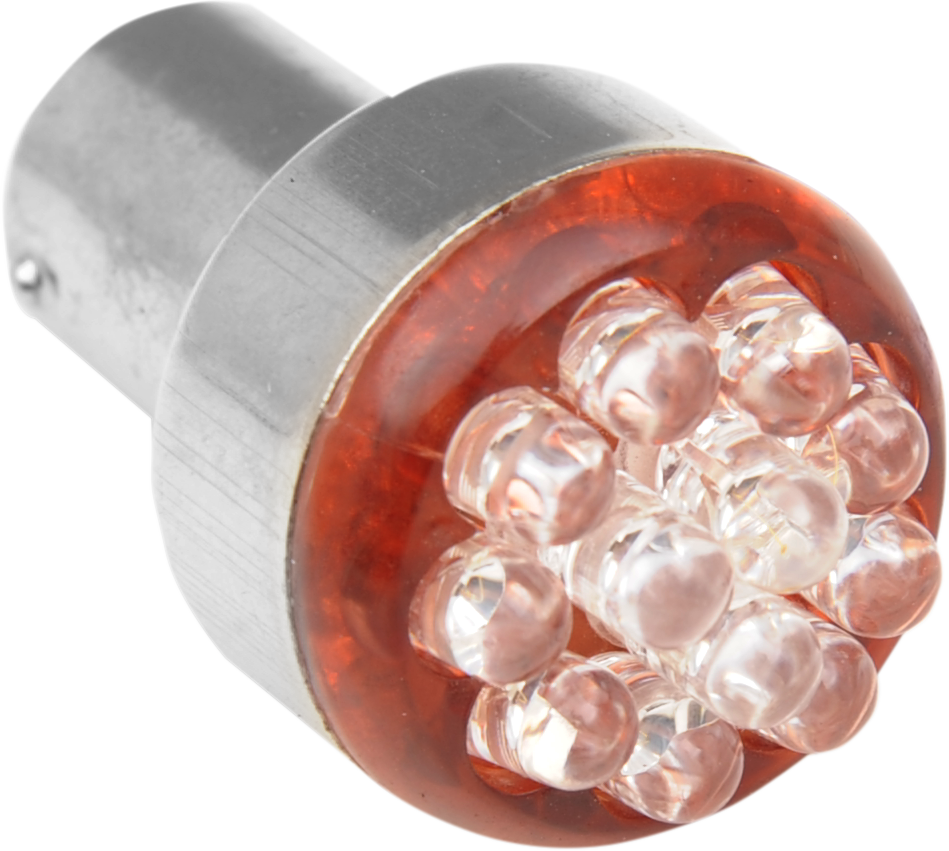 Emgo 12V Red 1157 Dual Turn Signal fits Harley Davidson Motorcycle Light Bulb