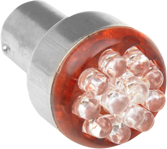 Emgo 12V Red 1157 Dual Turn Signal fits Harley Davidson Motorcycle Light Bulb