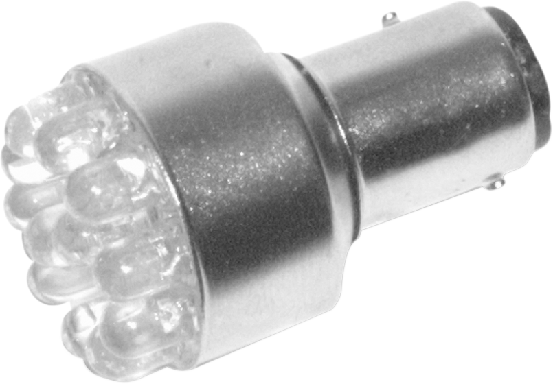 Emgo 1157 White LED 12V Motorcycle Turn Signal Bulb fits Harley Davidson