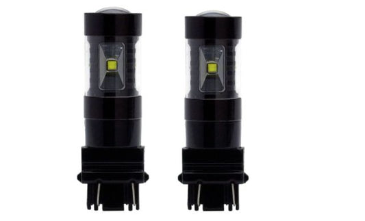 Headwinds 3156 P27w White LED Motorcycle Marker Light Turn Signal Bulbs