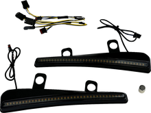 Custom Dynamics Smoke LED Windshield Trim Lights for 2023-2026 Harley Road Glide