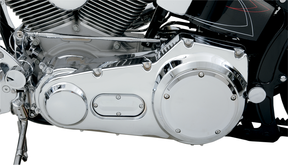 Drag Specialties Chrome Outer Primary Cover 99-06 Harley Softail FXSTI FLSTN