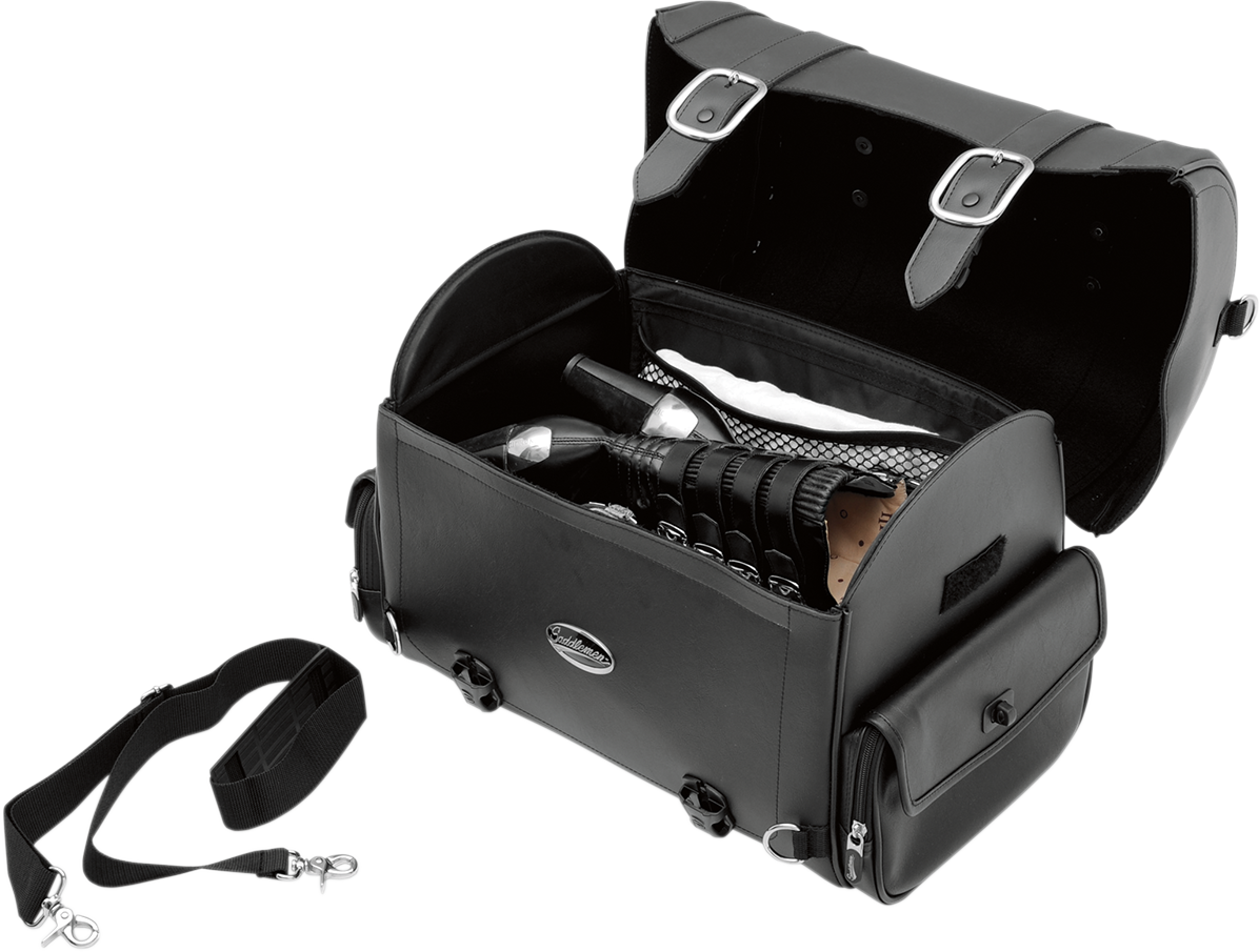 Saddlemen Drifter Express Motorcycle Sissy Bar Luggage Bag for Harley Davidson