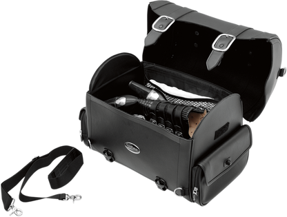 Saddlemen Drifter Express Motorcycle Sissy Bar Luggage Bag for Harley Davidson