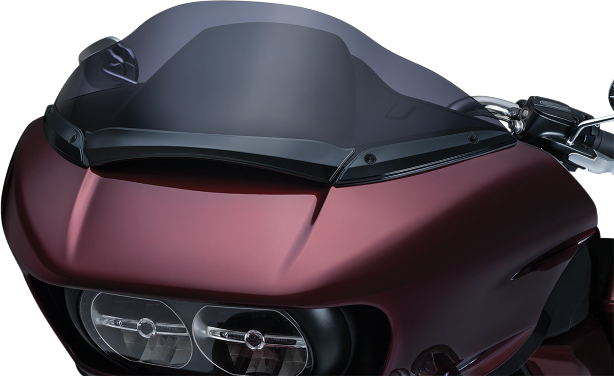 Kuryakyn Black Center Windshield Fairing Trim 2015-2020 Harley Road Glide FLTRX