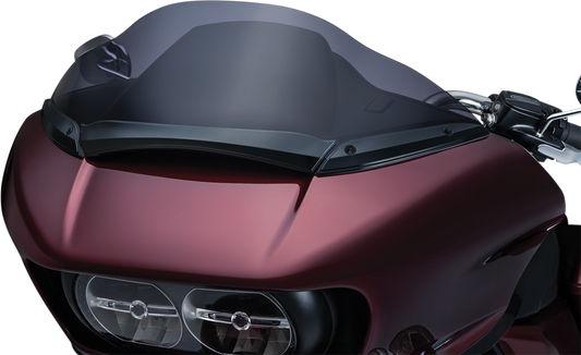 Kuryakyn Black Center Windshield Fairing Trim 2015-2020 Harley Road Glide FLTRX