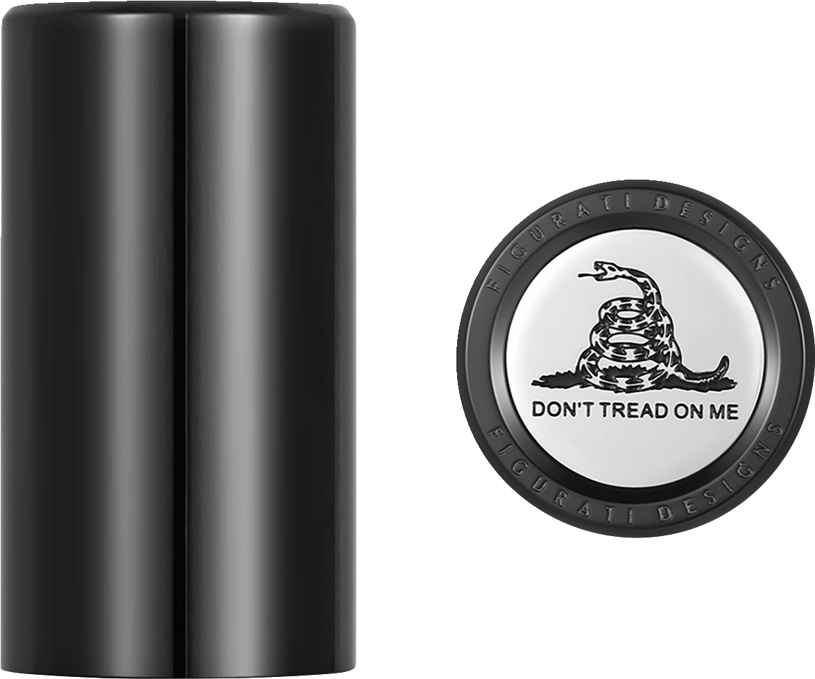 Figurati Don't Tread on Me Long Magnetic Docking Hardware Covers for Harley