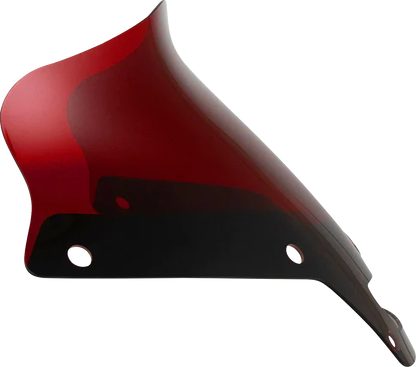 Klock Werks Kolor Flare 6" Red Windshield for 2022-2024 Harley Softail Low Rider
