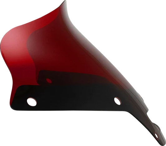 Klock Werks Kolor Flare 6" Red Windshield for 2022-2024 Harley Softail Low Rider
