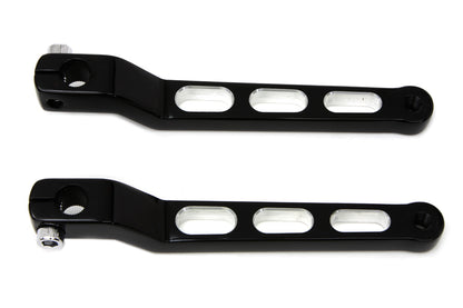 VTwin Black Motorcycle Heel Toe Shifter Set 1986-2017 Harley Touring Softail