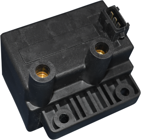 Drag Specialties Black 12v External Ignition Coil 95-98 Harley Touring FLHR