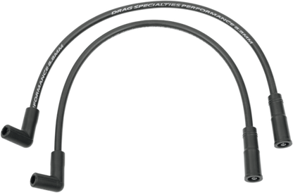 Drag Specialties Black 8mm Spark Plug Wires With Magneto for 58-69 Harley XL