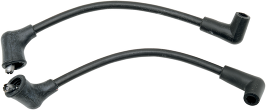 Drag Specialties Black 8MM Spark Plug Wires for Harley Davidson 82-00 FXR FXRT