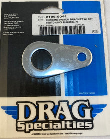 Drag Specialties 7/8" Chrome Ignition Switch Mount for Harley Davidson