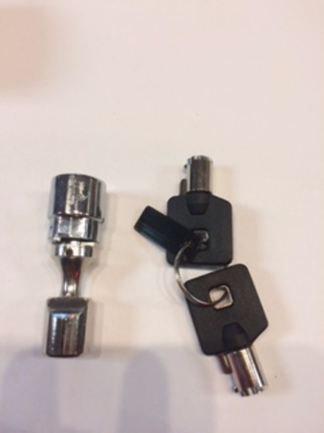 Drag Specialties Ignition Switch & Fork Lock fits 11-17 Harley Softail FLSTF
