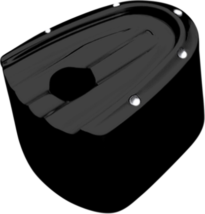 Covingtons Black Dimpled Ignition Switch Cover 2014-2023 Harley Touring Models