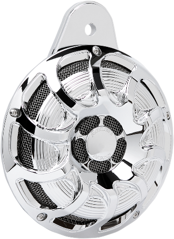 Arlen Ness Chrome Drift Electric Horn Kit for 1999-23 Harley Twin Cam & M-Eight