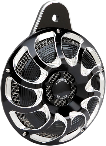 Arlen Ness Billet Black Silver Drift Electric Horn 2007-2022 Harley Sportster