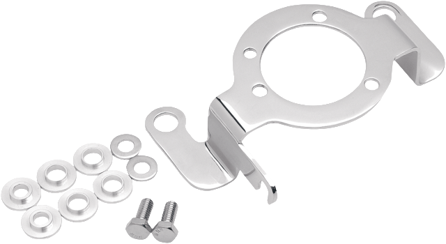 Drag Specialties Chrome Mikuni Carb Support Bracket fits 1999-06 Harley Davidson