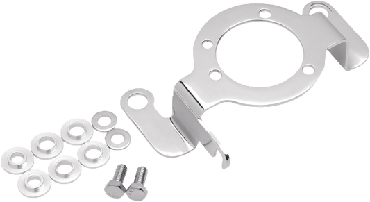 Drag Specialties Chrome Mikuni Carb Support Bracket fits 1999-06 Harley Davidson