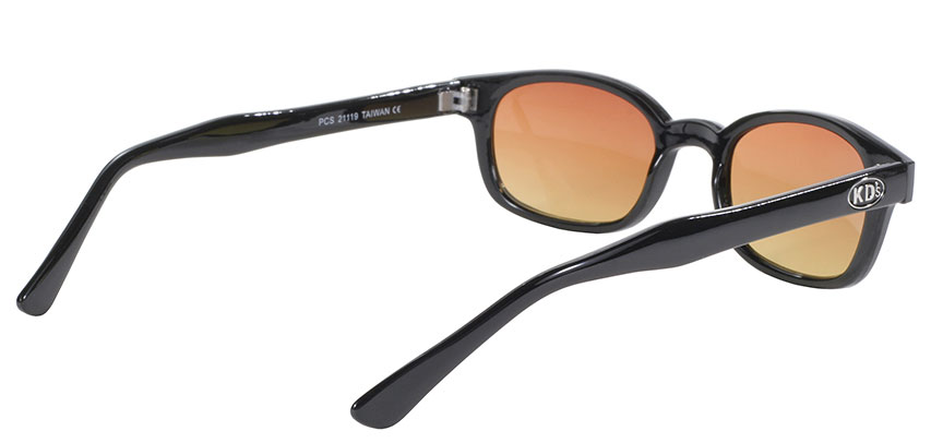 KD's Original 1 Pair Blue Buster Amber Lens Old School Biker Sunglasses 21119