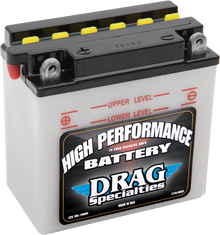 Drag Specialties 12V Lead Acid Motorcycle Battery 70-97 Harley Sportster Suzuki