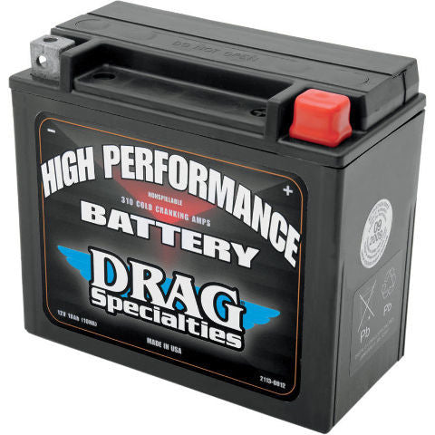 Drag Specialties Battery fits Harley Sportster Softail Dyna Vrod Buell Victory