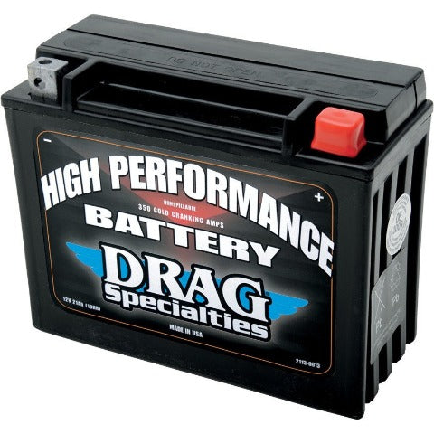 Drag Specialties High Performance Battery fits 1975-2005 Harley Touring