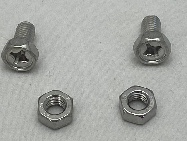 Yuasa Universal Motorcycle 9mm x 11mm Bolt & Nut Battery Terminal Kit