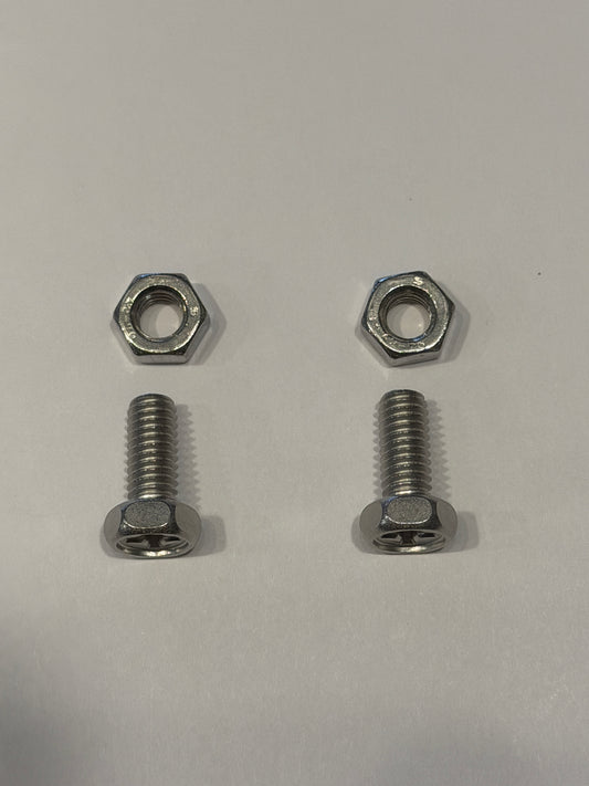 Yuasa Universal Motorcycle ATV UTV 14mm x 9mm Bolt & Nut Battery Terminal Kit