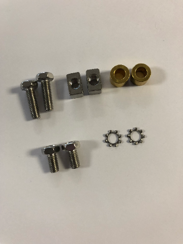 Yuasa Replacement 2 Universal Motorcycle Battery Terminal Adapter Hardware Kit