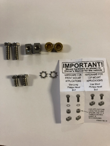 Yuasa Replacement 2 Universal Motorcycle Battery Terminal Adapter Hardware Kit