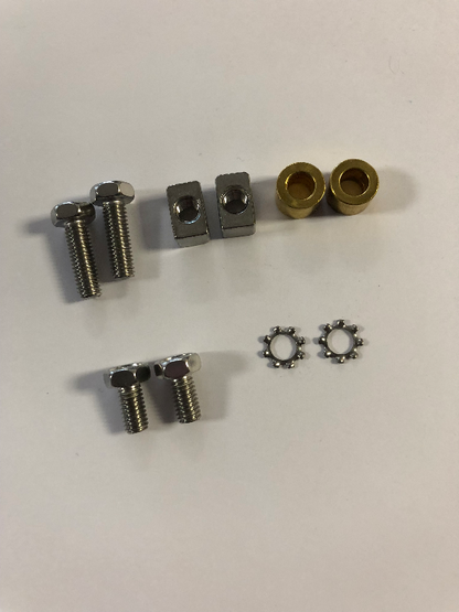 Yuasa Universal Motorcycle 6mm x 12mm Bolt & Nut Battery Terminal Adapter Kit