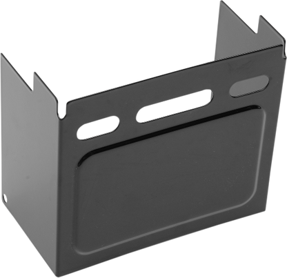 Drag Specialties Black Battery Cover fits 1971-1999 Harley Dyna Sportster FXS