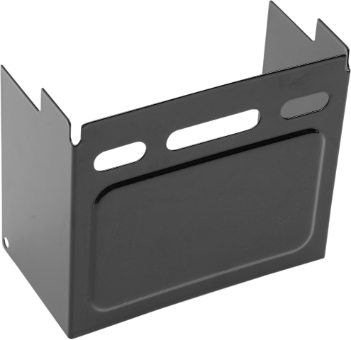 Drag Specialties Black Battery Cover fits 1971-1999 Harley Dyna Sportster FXS