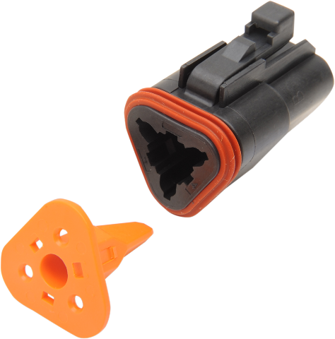 Namz Deutsch Receptacle DT Sealed Connector Component 3 Pin for Harley Davidson