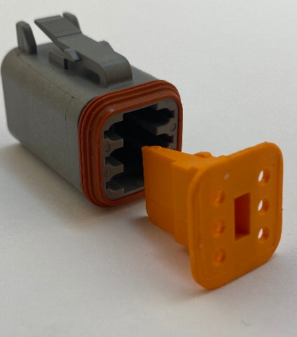 Namz Deutsch Receptacle DT Sealed Connector Component 6 Pin for Harley Davidson