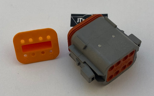 Namz Deutsch Receptacle DT Sealed Connector Component 8 Pin for Harley Davidson