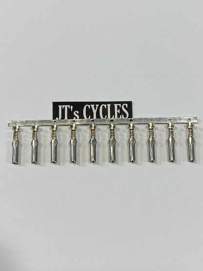 Namz 10 Pack AMP Mate-n-Lock Connector AMP Female Terminal for Harley Davidson