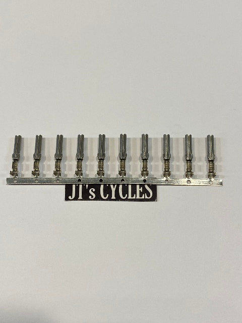 Namz 10 Pack AMP Mate-n-Lock Connector AMP Female Terminal for Harley Davidson