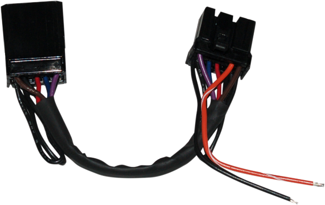 Namz 12" Rear Fender 12V Power Tap for 96-16 Harley Dyna Touring Softail