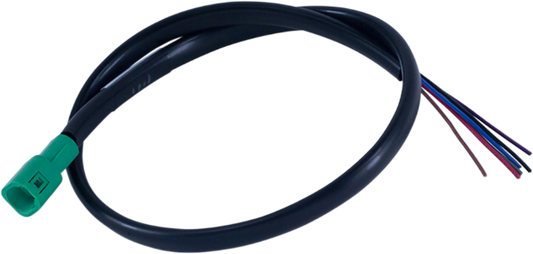 Barnett Black TBW 20" Extension Cable 2008-2016 Harley Touring Bagger FLHR FLHX