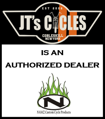 Namz Saddlebag Illuminated License Plate Holder Frame for 1997-13 Harley Touring