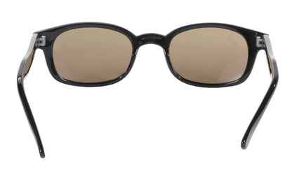 KD's Original 1 Pair Black Frame Brown Lens Old School Biker Sunglasses 2121