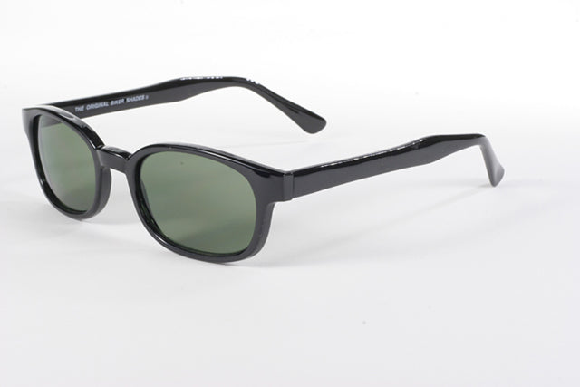 KD's 1 Pair Dark Green Motorcycle Old School Biker Sunglasses Shades 2126