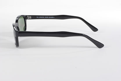 KD's 1 Pair Dark Green Motorcycle Old School Biker Sunglasses Shades 2126